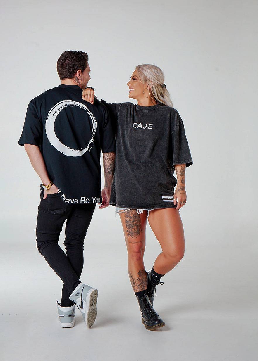 Vintage Unisex Oversized CAJE Tee - CAJE Threads